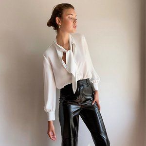 Wilfred maui Tie-neck blouse XXS